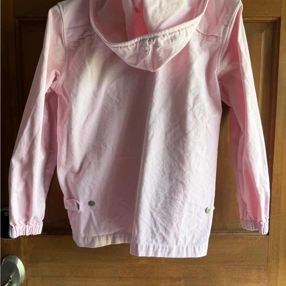 Christopher & Banks Light Pink Hooded Bomber Jacket - Picture 2 of 5